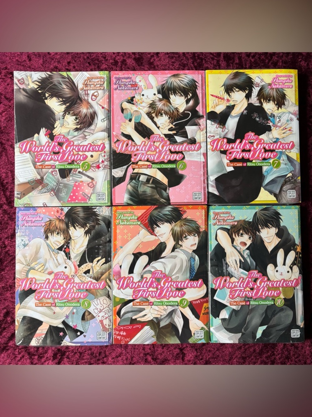 The World's Greatest First Love Manga Volumes 5-10